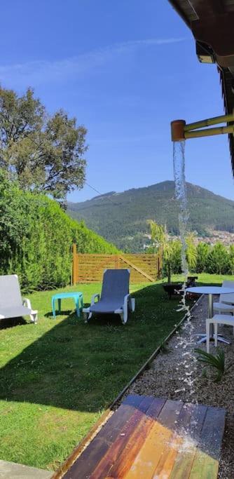 Casa Nueva En Vigo Rural Mos Con Jacuzzi Y Chimenea Para Escapada Romantica Pontevedra Bagian luar foto