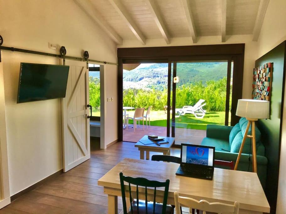 Casa Nueva En Vigo Rural Mos Con Jacuzzi Y Chimenea Para Escapada Romantica Pontevedra Bagian luar foto