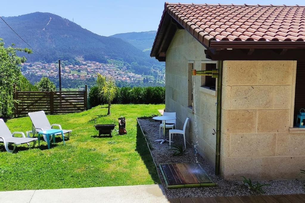 Casa Nueva En Vigo Rural Mos Con Jacuzzi Y Chimenea Para Escapada Romantica Pontevedra Bagian luar foto