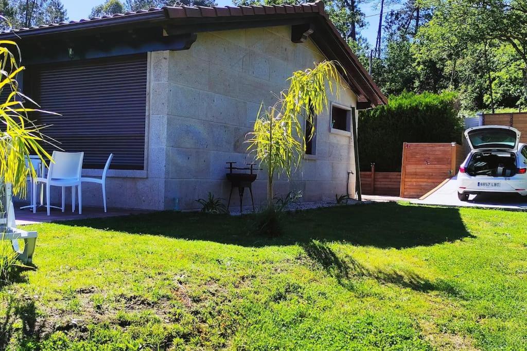 Casa Nueva En Vigo Rural Mos Con Jacuzzi Y Chimenea Para Escapada Romantica Pontevedra Bagian luar foto