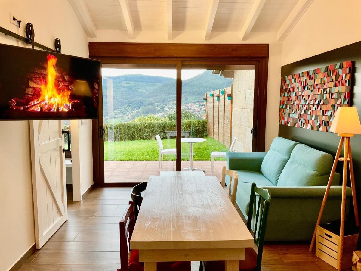 Casa Nueva En Vigo Rural Mos Con Jacuzzi Y Chimenea Para Escapada Romantica Pontevedra Bagian luar foto
